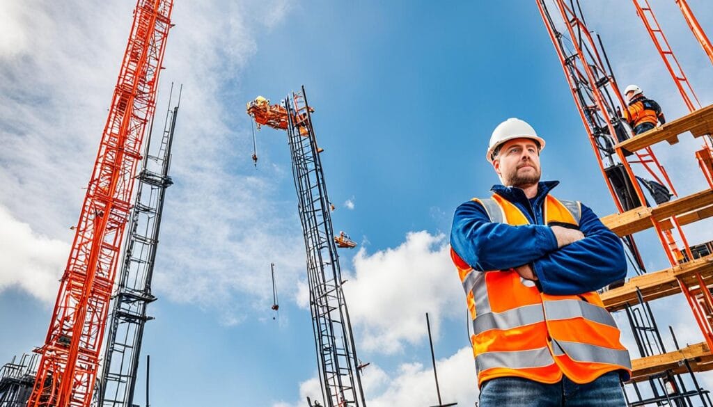 Bouwsteiger huren Almere