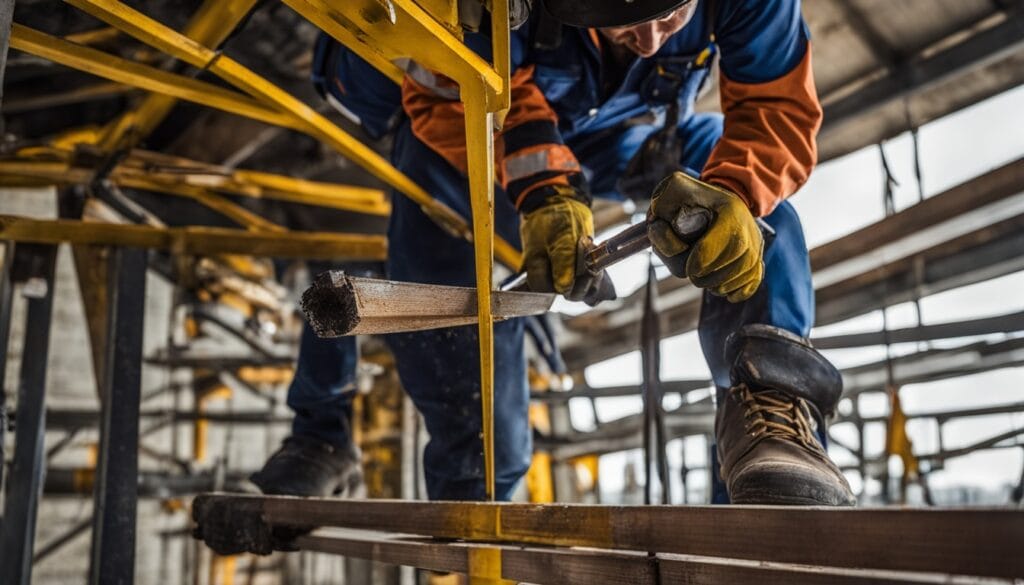 Bouwsteiger onderhoud en inspectie