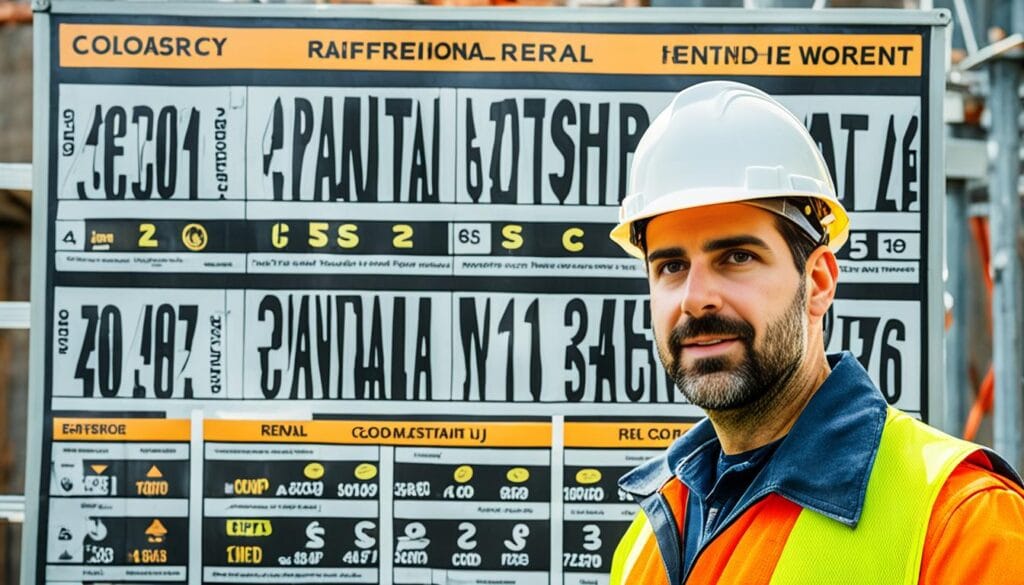 huurprijs bouwsteiger